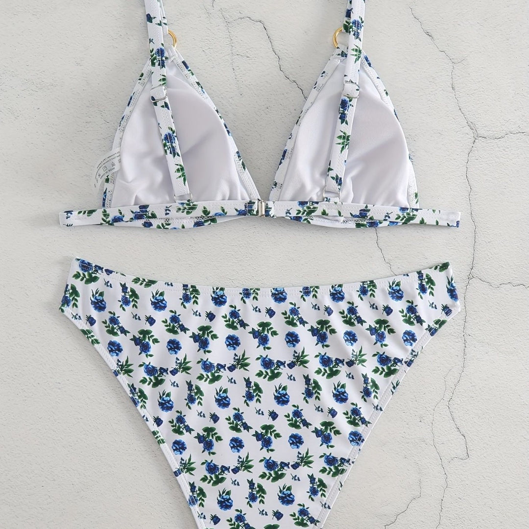Damen Triangel-Bikini mit luxuriösen Details Echo Archiv