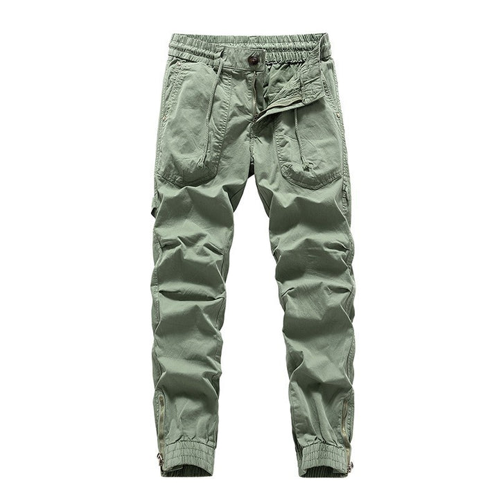Herren Outdoor-Arbeitshose im Joggerstil mit elastischem Komfortbund, aufgesetzten Rundtaschen und Knöchelreißverschluss Echo Archiv