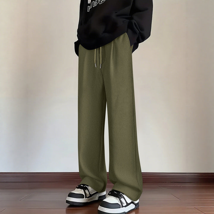 Herren elegante weiche Ripp-Hose Echoarchiv