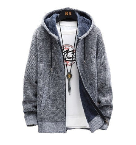 Herren bequeme und stylische Kapuzenjacke Echoarchiv