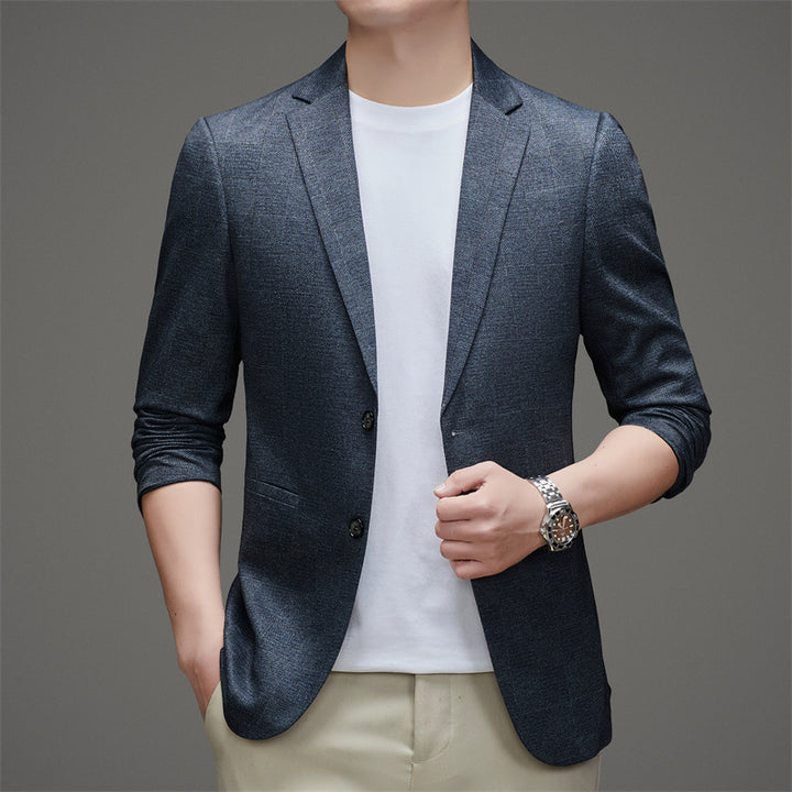 Herren eleganter Freizeitblazer mit modernem Schnitt Echoarchiv