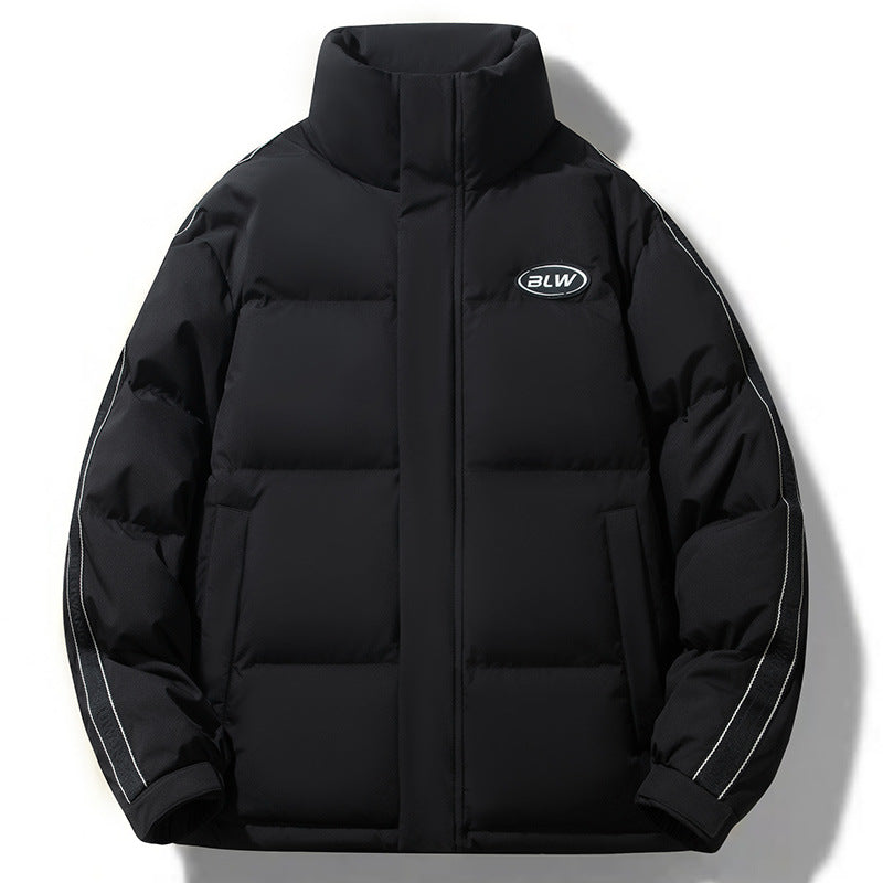 Herren Winterpufferjacke mit hohem Kragen Echoarchiv