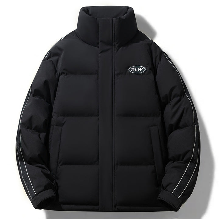 Herren Winterpufferjacke mit hohem Kragen Echoarchiv