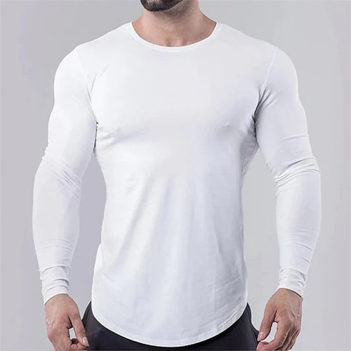 Herren langärmliges Fitnessshirt Echoarchiv