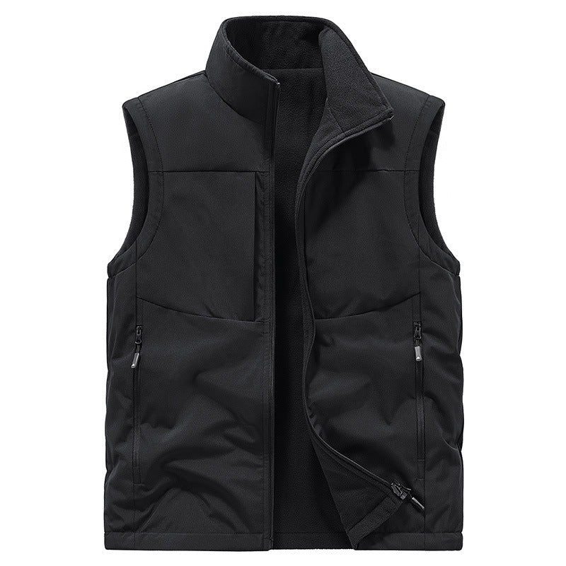 Damen Bequeme Fleece-Weste Echo Archiv