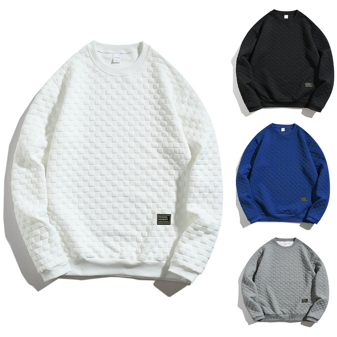 Herren strukturierter Sweatshirt Echoarchiv