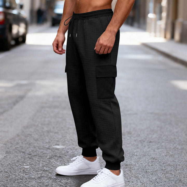 Herren Cargo-Hose mit elastischem Bund und praktischen Seitentaschen Echoarchiv