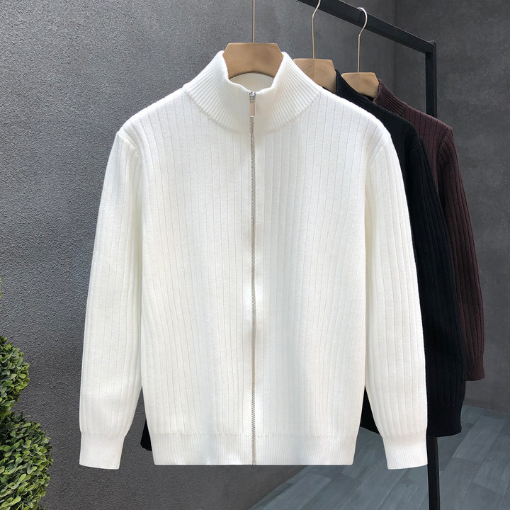 Herren Stilvolle Strickjacke mit Reißverschluss Echo Archiv