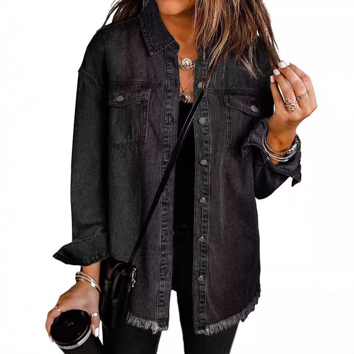 Femme Destroyed Denim Westernjacke Echoarchiv