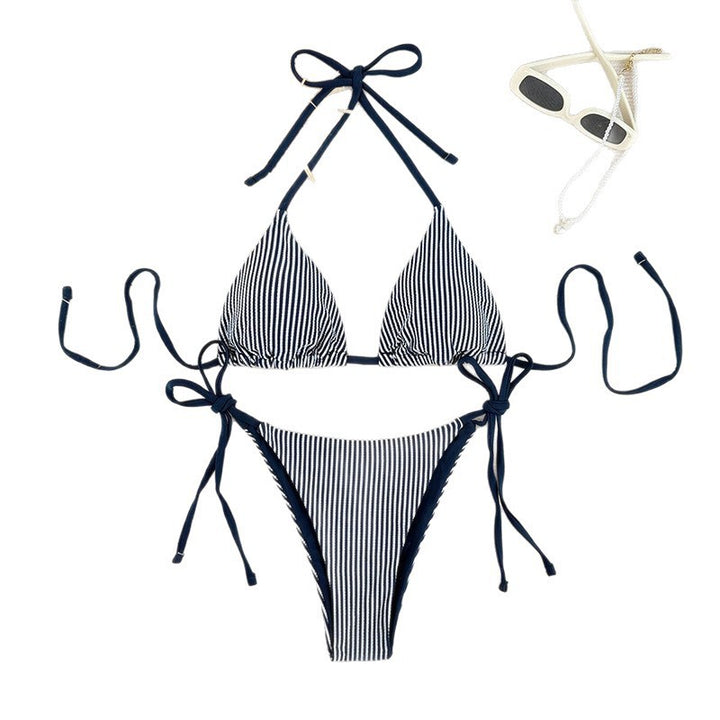 Damen Triangel-Bikini mit verstellbaren Bindebändern Echo Archiv