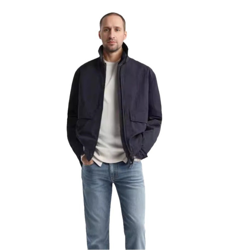 Herren lässige Jacke mit praktischen Taschen und modernem Schnitt Echoarchiv