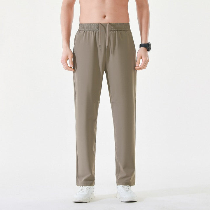 Herren Relaxed-Performance-Freizeithose mit elastischem Tunnelzug, schnell trocknendem Stretch & geradem Bein Echoarchiv