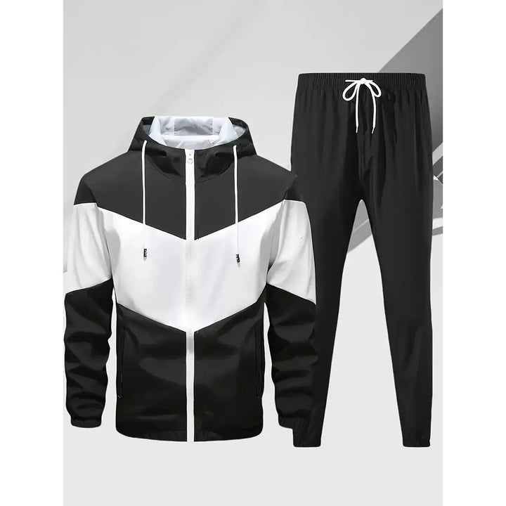 Herren Sportliches Trainingsanzugset Echo Archiv