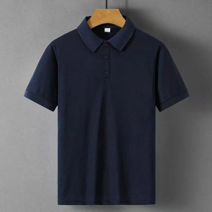 Herren Polo-Shirt mit körperbetontem Schnitt und hochwertiger Pique-Textur Echoarchiv