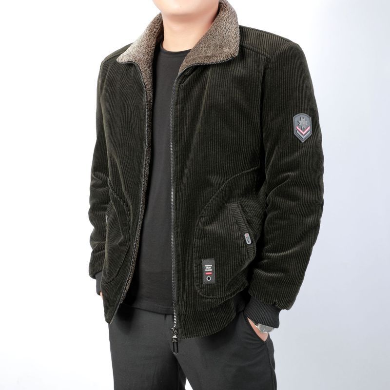 Herren Bequeme und stilvolle Cordjacke Echo Archiv