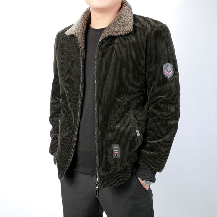 Herren Bequeme und stilvolle Cordjacke Echo Archiv