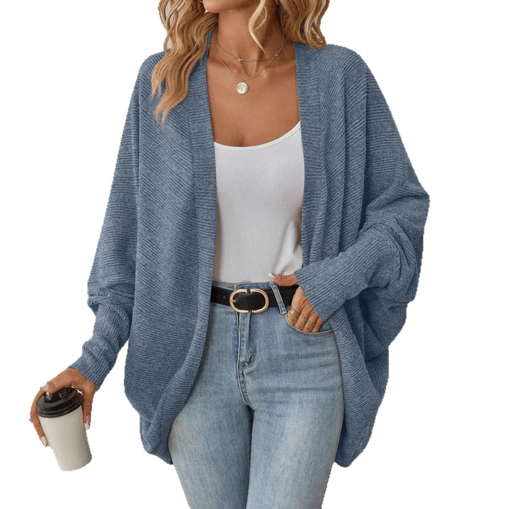 Damen Lässiger Cardigan mit offenem Schnitt Echo Archiv