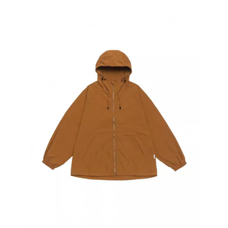 Unisex Weitgeschnittene Kapuzenjacke im Parka‑Style mit verlängertem Rückenteil und Tunnelzug Echo Archiv