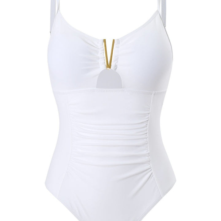 Damen Schwimmanzug mit Raffungen und elegantem Dekor Echo Archiv