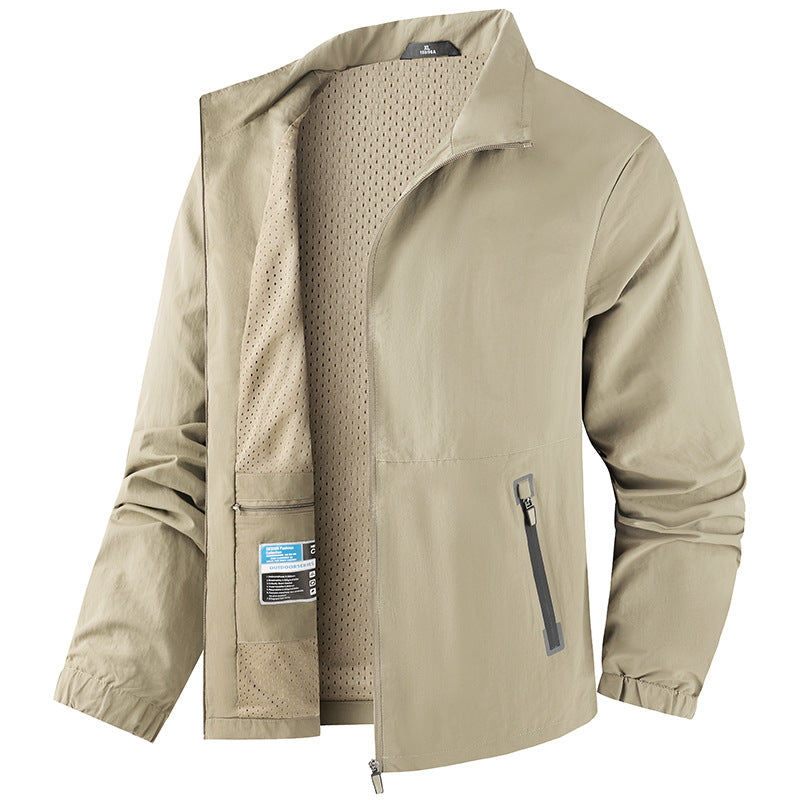 Herren Leichte Übergangsjacke mit praktischen Taschen Echo Archiv