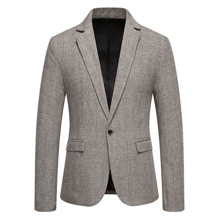 Herren eleganter Blazer im Herringbone-Design Echoarchiv