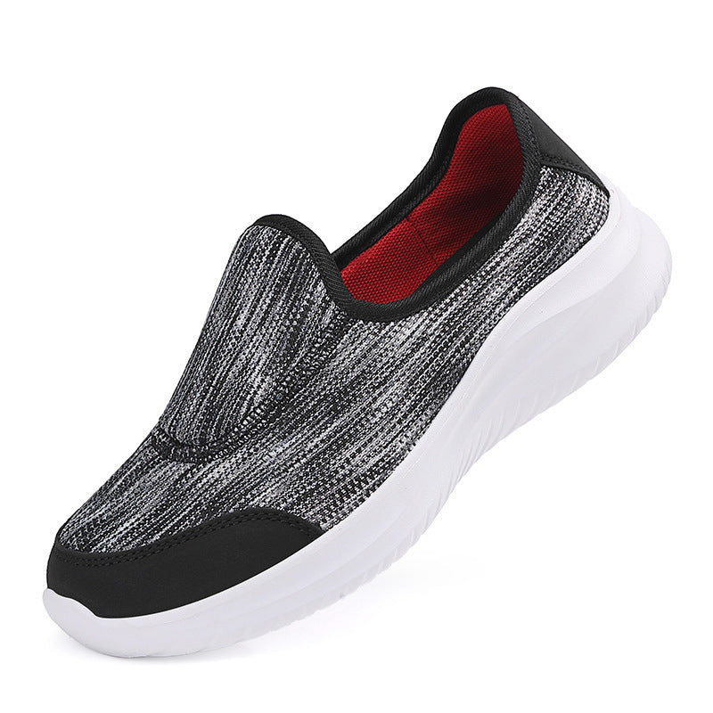 Damen nan eleganter Schlupfsneaker mit elastischen Zierbändern, atmungsaktiver Strickkonstruktion und gedämpfter Komfortlaufsohle Echo Archiv