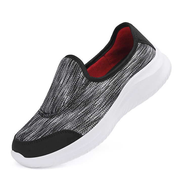 Damen nan eleganter Schlupfsneaker mit elastischen Zierbändern, atmungsaktiver Strickkonstruktion und gedämpfter Komfortlaufsohle Echo Archiv