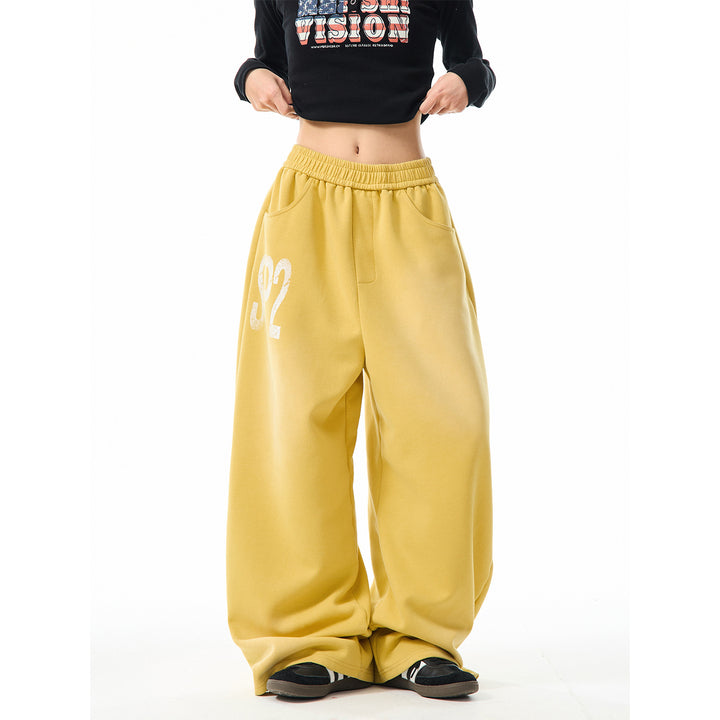 Damen Bequeme Oversized Freizeithose Echoarchiv