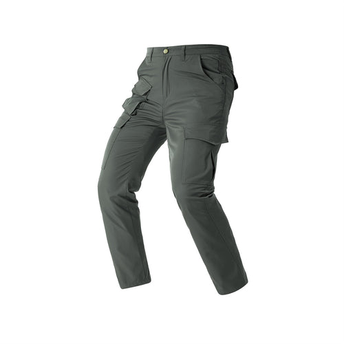 Herren Leichte Stretch-Cargohose mit mehrfachen Klappentaschen & tapered Schnitt Echo Archiv