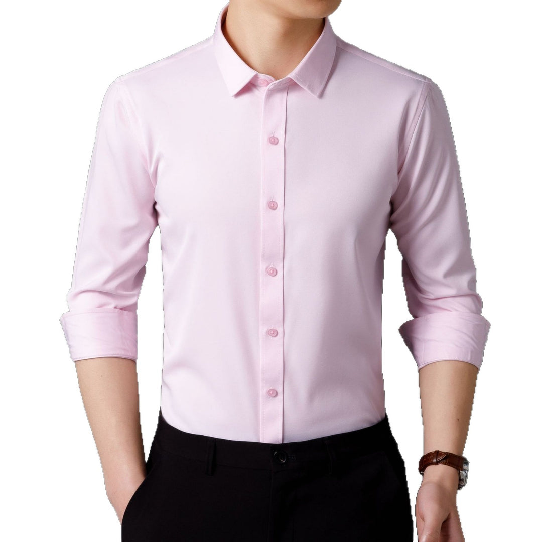 Herren Slim-Fit Langarmhemd aus hochwertigem Baumwollmix Echoarchiv