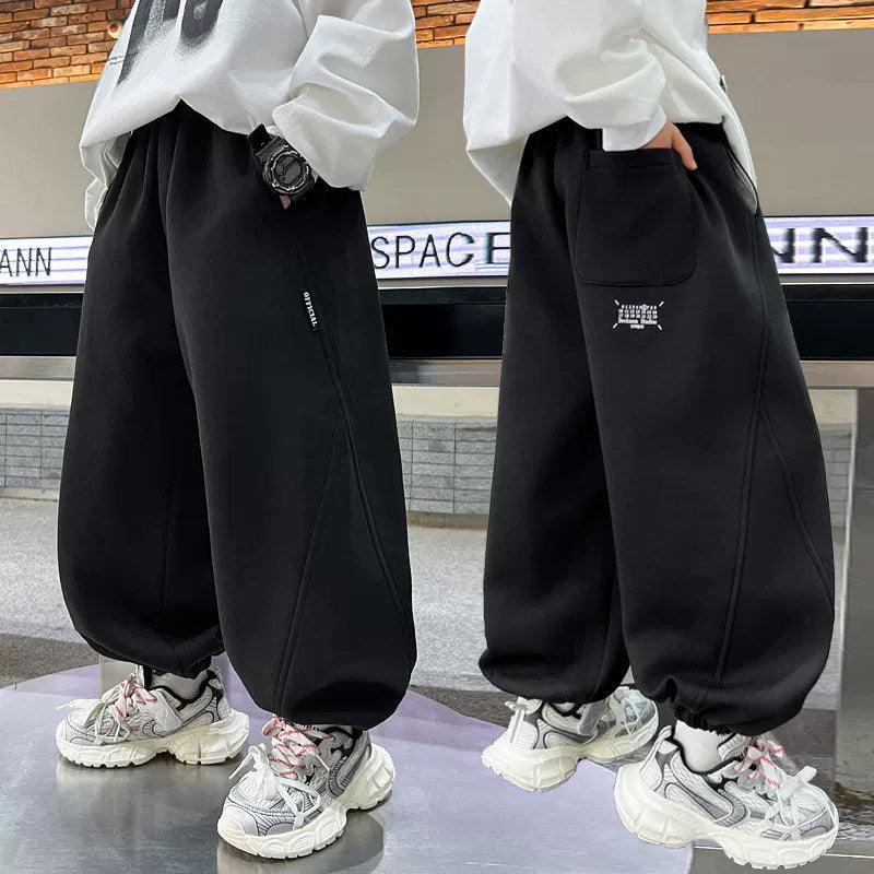 Unisex weite Jogginghose mit elastischem Bund Echo Archiv