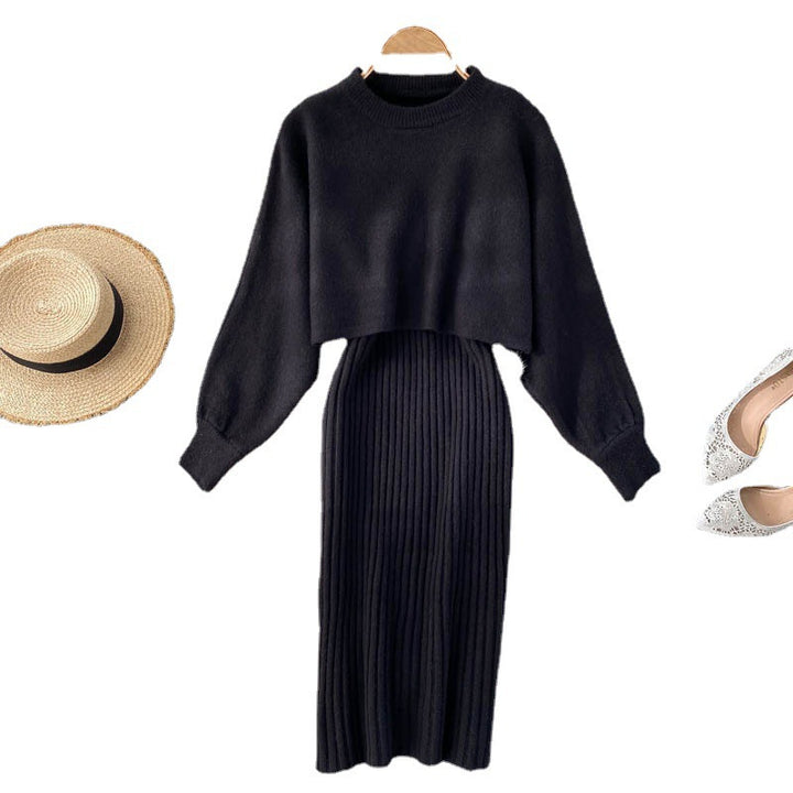 Damen Strickensemble mit Rippdetails Echo Archiv