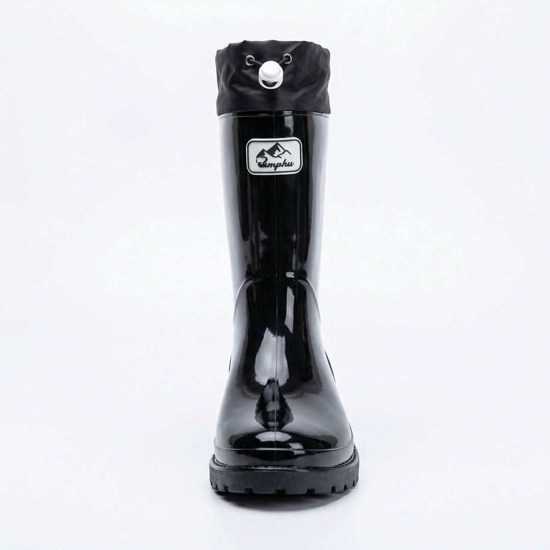 Damen Hochwertige und Stylische Gummistiefel mit Verstellbarem Schnürsystem – Lioré