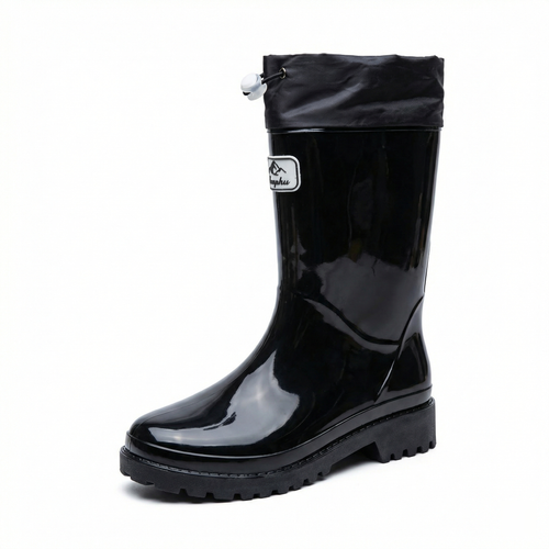 Damen Hochwertige und Stylische Gummistiefel mit Verstellbarem Schnürsystem – Lioré