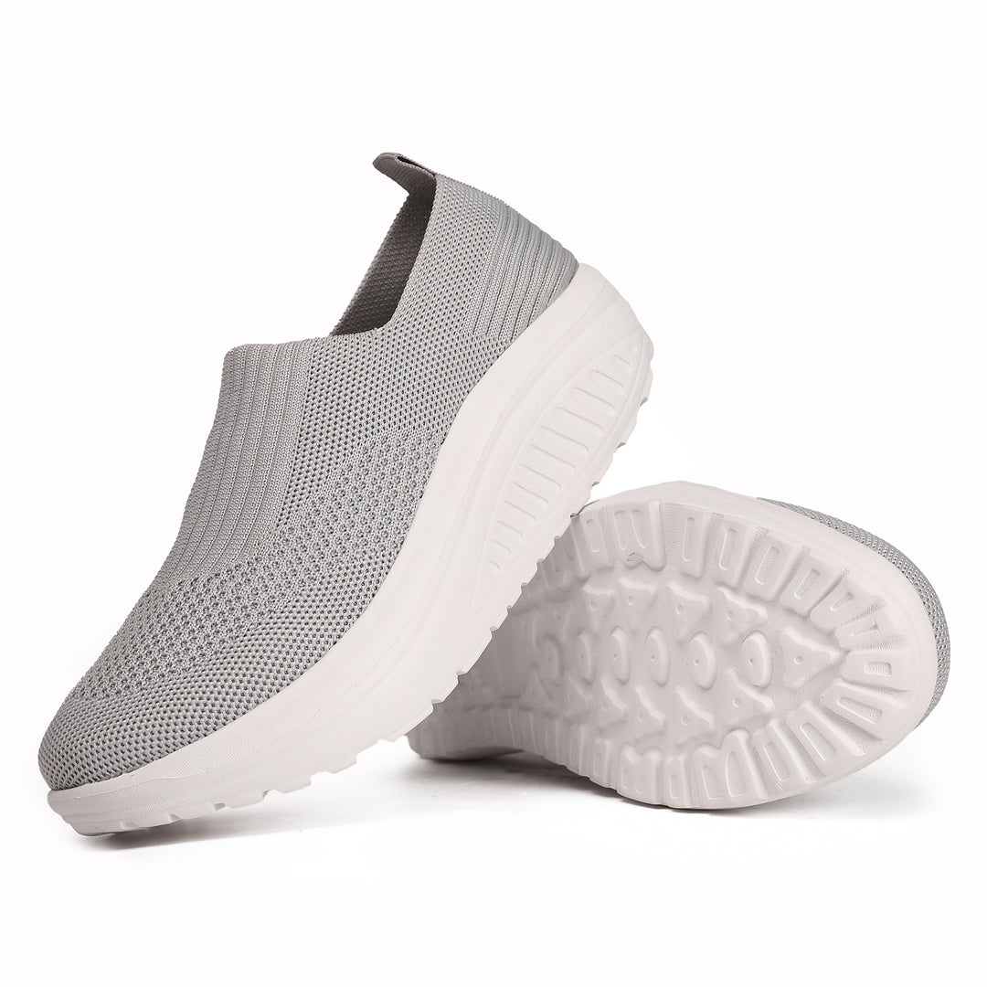 Damen nan Slip-On-Strickschuh mit elastischem Einstieg und viskoelastischer Komfortsohle Echo Archiv