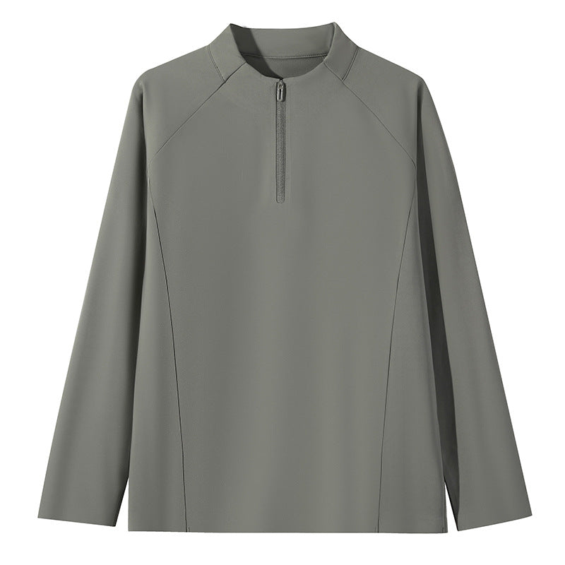 Damen Sportliches Langarmshirt mit Reißverschluss Echo Archiv