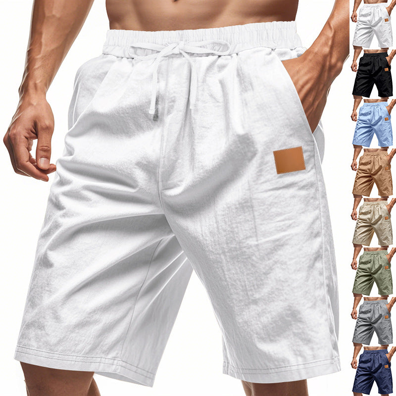 Herren lässige Shorts mit elastischem Bund und praktischen Taschen Echoarchiv
