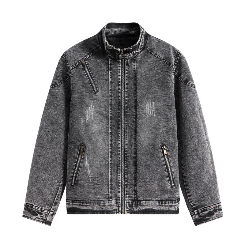 Herren Denimjacke mit Seitentaschen Echo Archiv