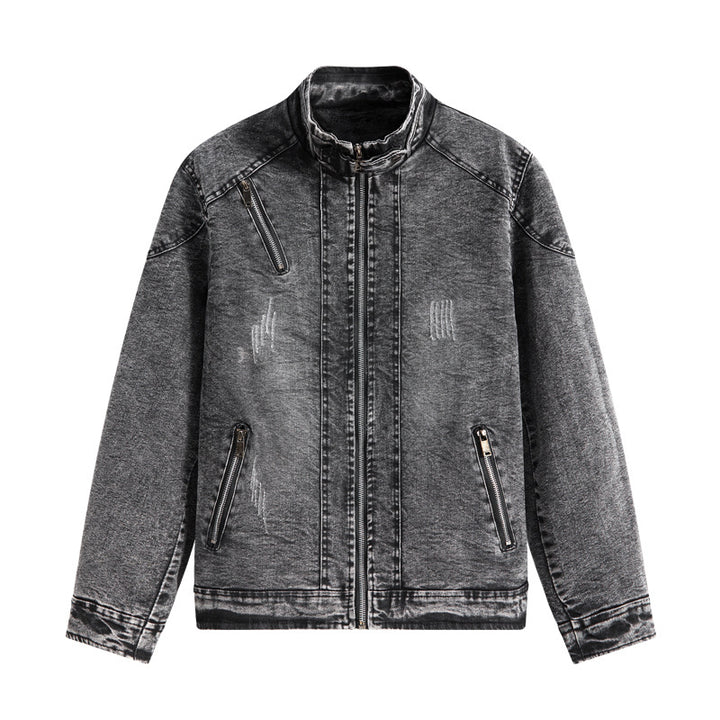 Herren Denimjacke mit Seitentaschen Echo Archiv