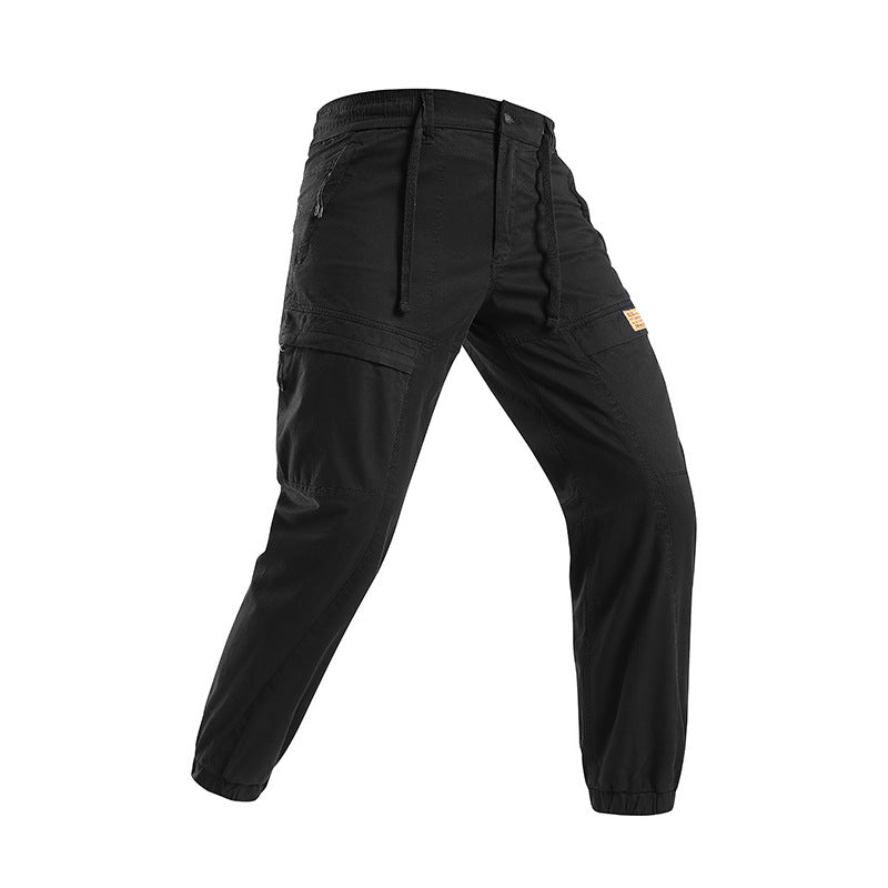 Herren Abenteuer‑Cargojogger aus Ripstop‑Baumwollmix mit Elastischem Bund, Knieeinsätzen und Multifachtaschen Echo Archiv