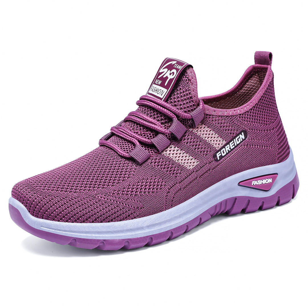 Herren nan atmungsaktive leichte Sportschuhe mit Strickobermaterial und gedämpfter Laufsohle Echo Archiv