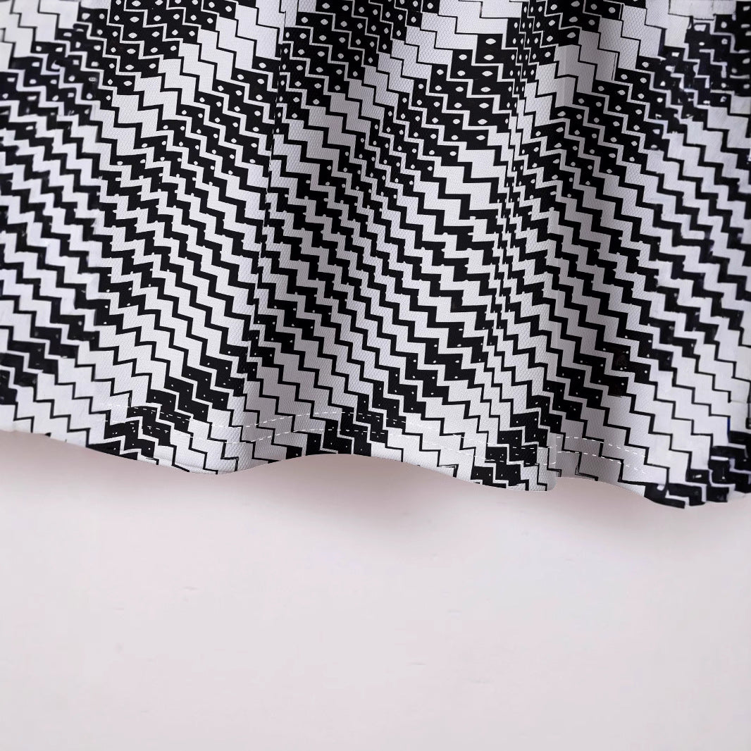 Herren Poloshirt mit modernem geometrischem Design Echoarchiv