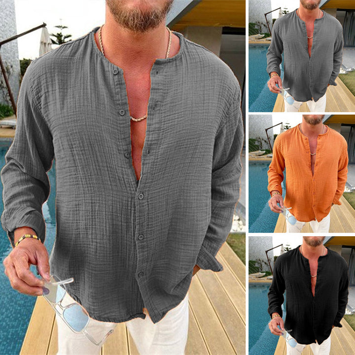 Herren lässige Hemdbluse Echoarchiv