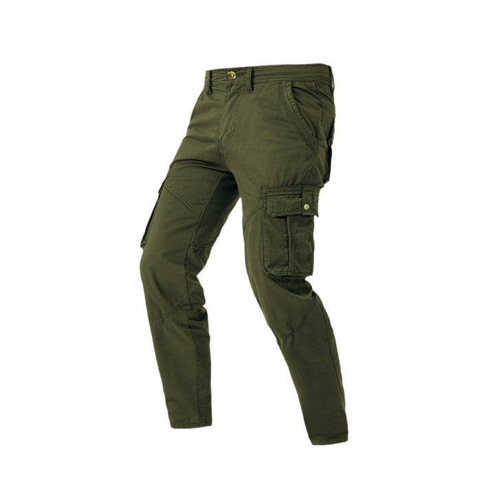 Herren Tapered Cargo‑Hose mit Mehrfachtaschen, Knieabnähern und Utility‑Details Echo Archiv
