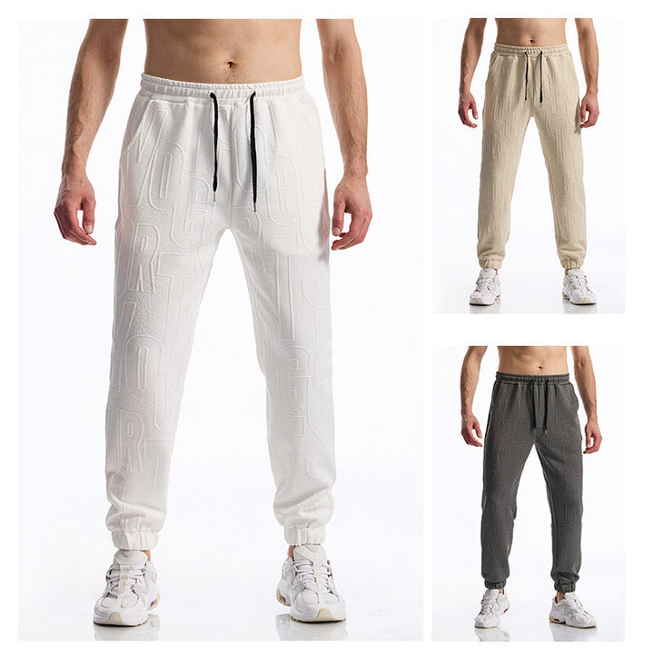 Herren Sportliche Freizeithose mit elastischem Bund und seitlichen Taschen Echoarchiv
