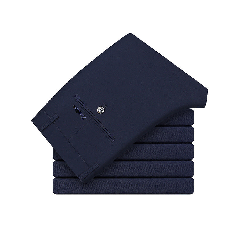 Herren elegante Business-Hose mit schmalem Schnitt und dehnbarem Material Echoarchiv