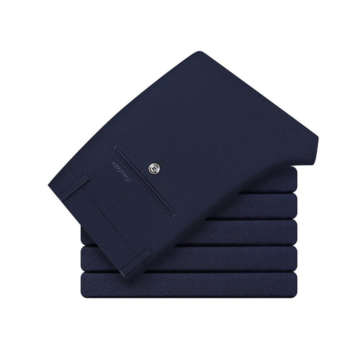 Herren elegante Business-Hose mit schmalem Schnitt und dehnbarem Material Echoarchiv