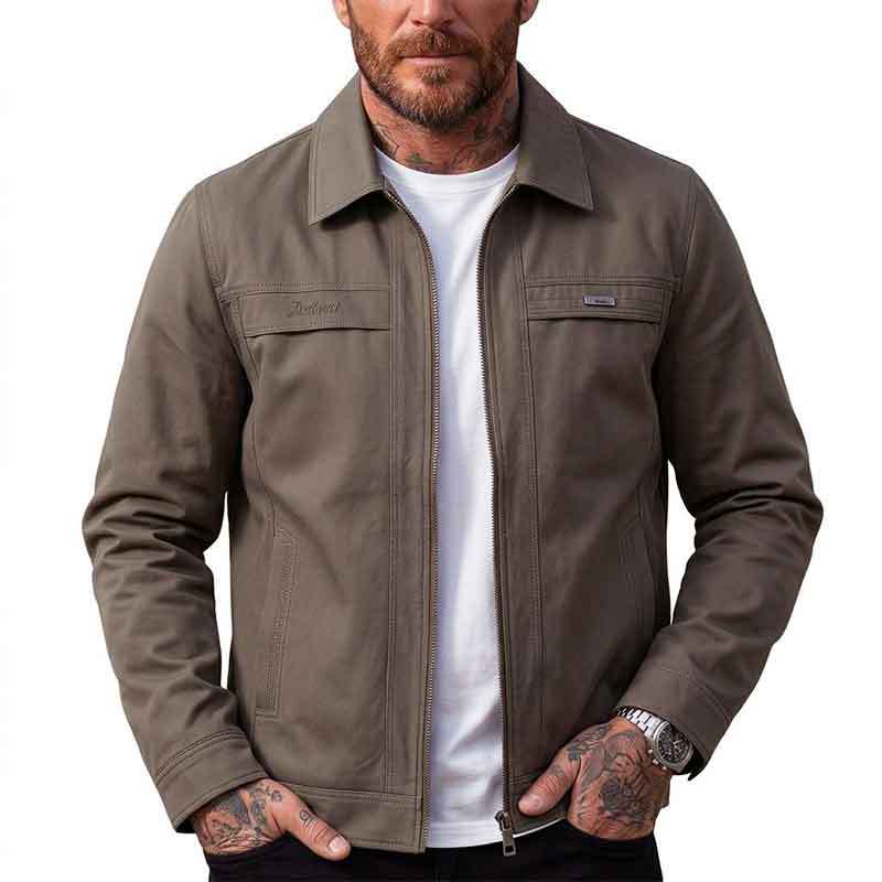 Herren Modische Freizeitjacke Echo Archiv