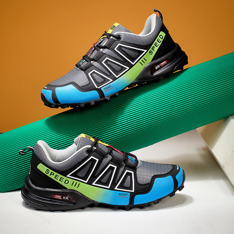 Herren nan robuster Trailrunning-Laufschuh mit stoßdämpfender EVA-Zwischensohle und griffiger Profillaufsohle Echoarchiv