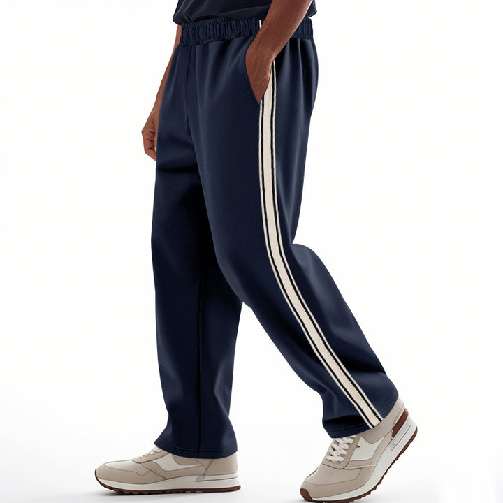Herren Sportliche Sweatpants mit seitlichen Streifen Echoarchiv